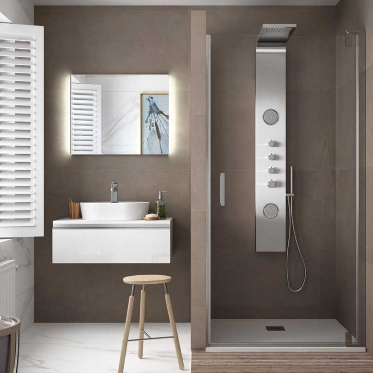 MAMPARAS PUERTA DE BISAGRA - La Central Muebles